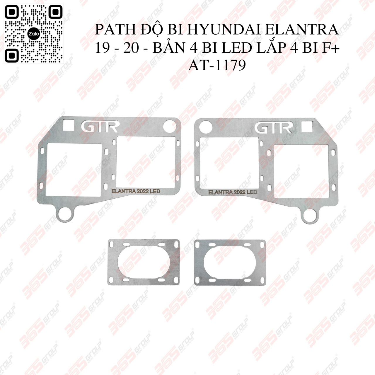 PATH ĐỘ BI HYUNDAI ELANTRA 19-20 - BẢN 4 BI LED LẮP 4 BI F+ - AT-1179 - Hình 1